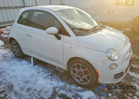 2015 Fiat 500 Sport from USA, damaged, VIN 3C3CFFBR7FT534672
